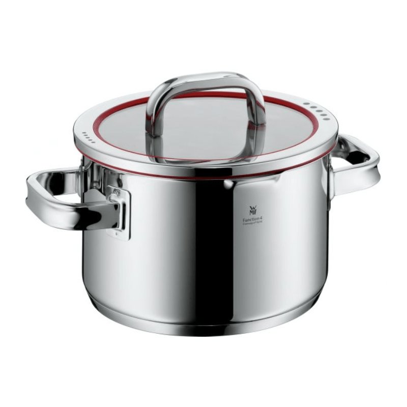 WMF Function 4 High Casserole 20cm + Lid The Homestore Auckland