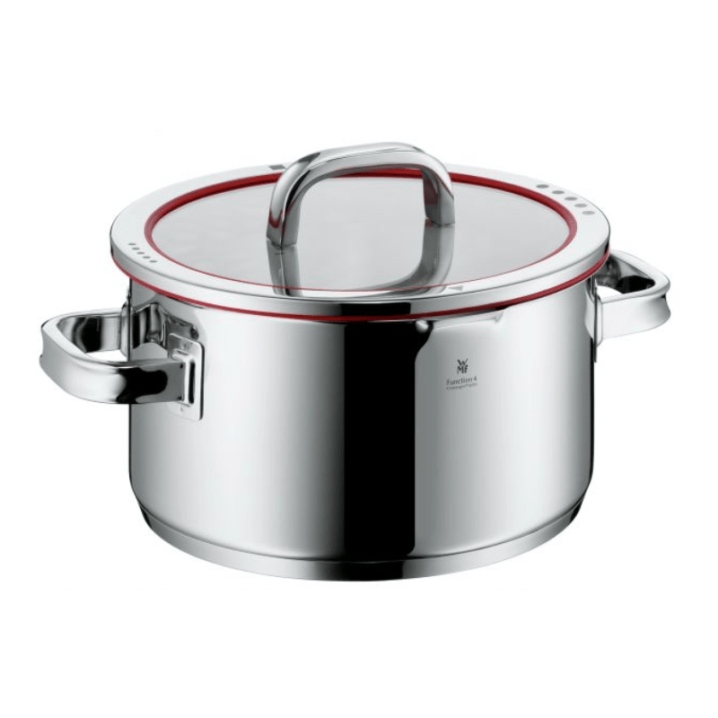 WMF Function 4 High Casserole 24cm + Lid The Homestore Auckland