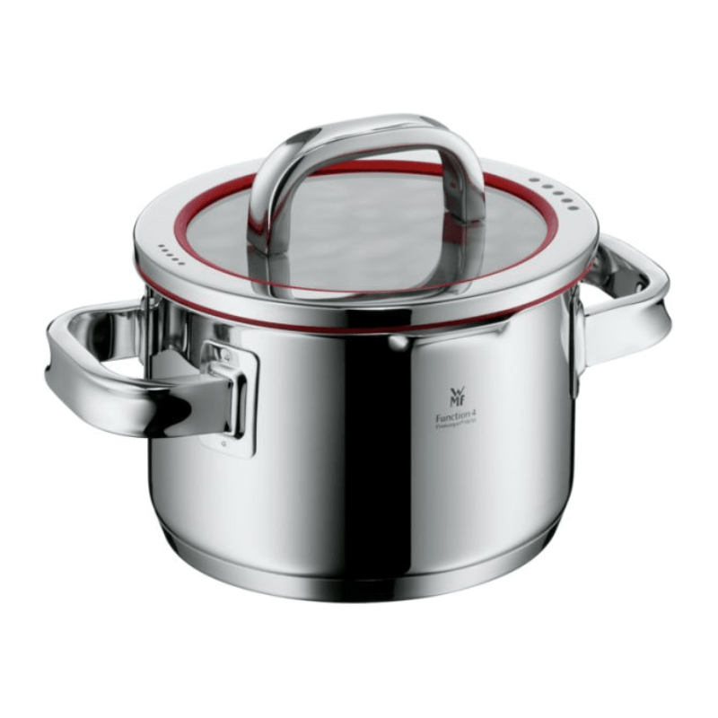 WMF Function 4 Red Cookware Set 4-Piece