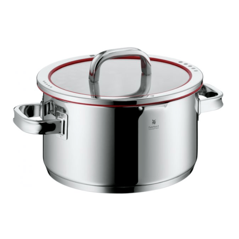 WMF Function 4 Red Cookware Set 4-Piece