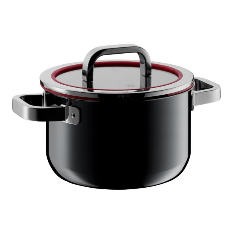 WMF Fusiontec Functional Black High Casserole 20cm + Lid The Homestore Auckland