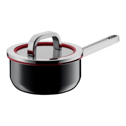 WMF Fusiontec Functional Black Saucepan 16cm + Lid The Homestore Auckland