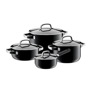 WMF Fusiontec Mineral Black Cookware Set 4-Piece