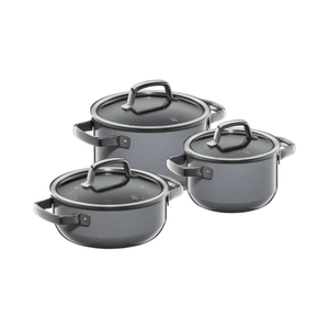 WMF Fusiontec Mineral Platinum Cookware Set 3-Piece