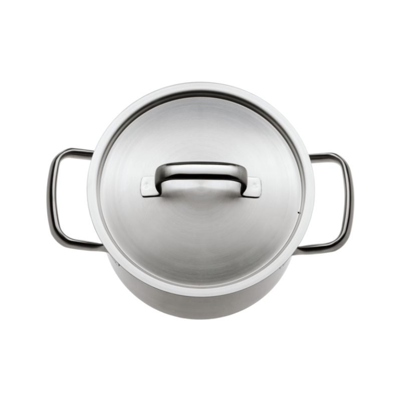 WMF Gourmet Plus Low Casserole 16cm + Lid The Homestore Auckland