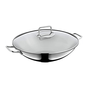 WMF Macao Wok 36cm + Lid The Homestore Auckland