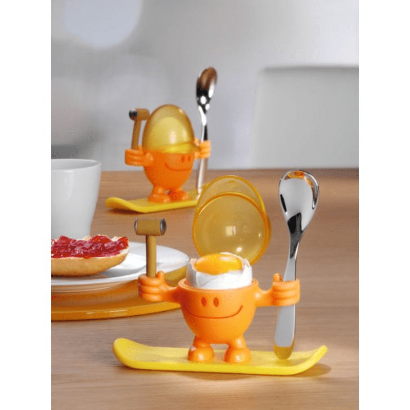 WMF McEgg Egg Cup with Spoon Set Orange The Homestore Auckland