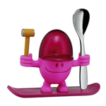 WMF McEgg Egg Cup with Spoon Set Pink