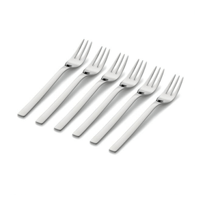 WMF Nuova Cake Fork Set 6-Piece