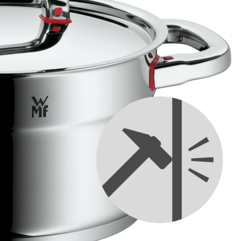 WMF Premium One Cool+ High Casserole 20cm + Lid The Homestore Auckland