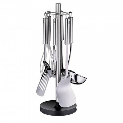 WMF Profi Plus Kitchen Utensil Set 7-Piece + Stand The Homestore Auckland