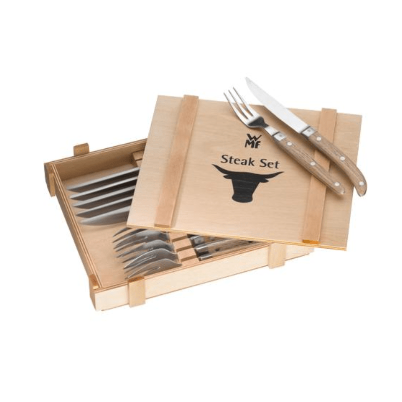 WMF Ranch Steak Knife & Fork Set 12-Piece