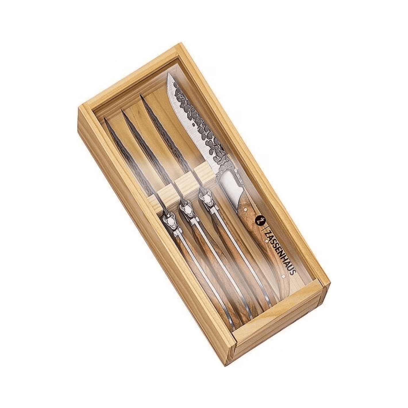 Zassenhaus Bulls Head Steak Knife Set 4-Piece