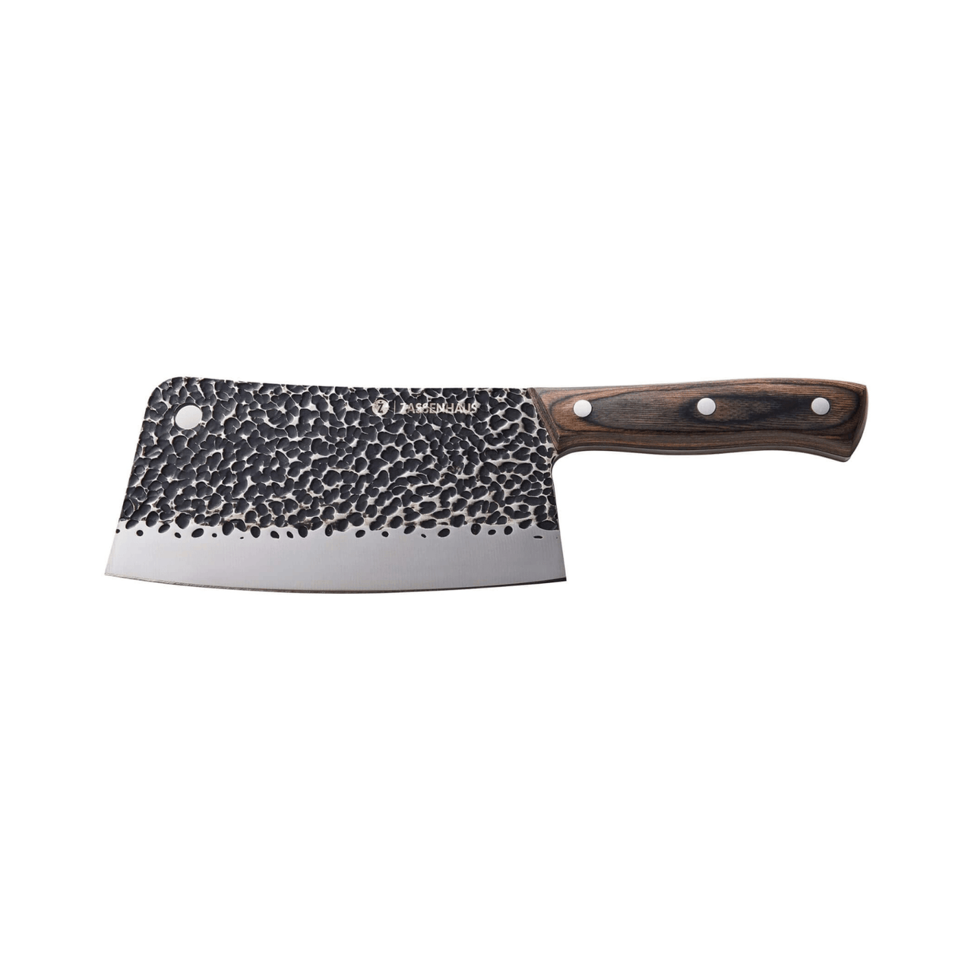 Zassenhaus Cleaver Chef's Knife 17cm with Leather Sheath