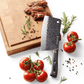 Zassenhaus Cleaver Chef's Knife 17cm with Leather Sheath