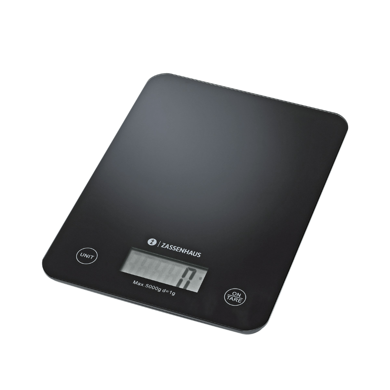 Zassenhaus Digital Scale Balance USB Black