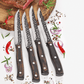 Zassenhaus Hunter Steak Knife Set 4-Piece