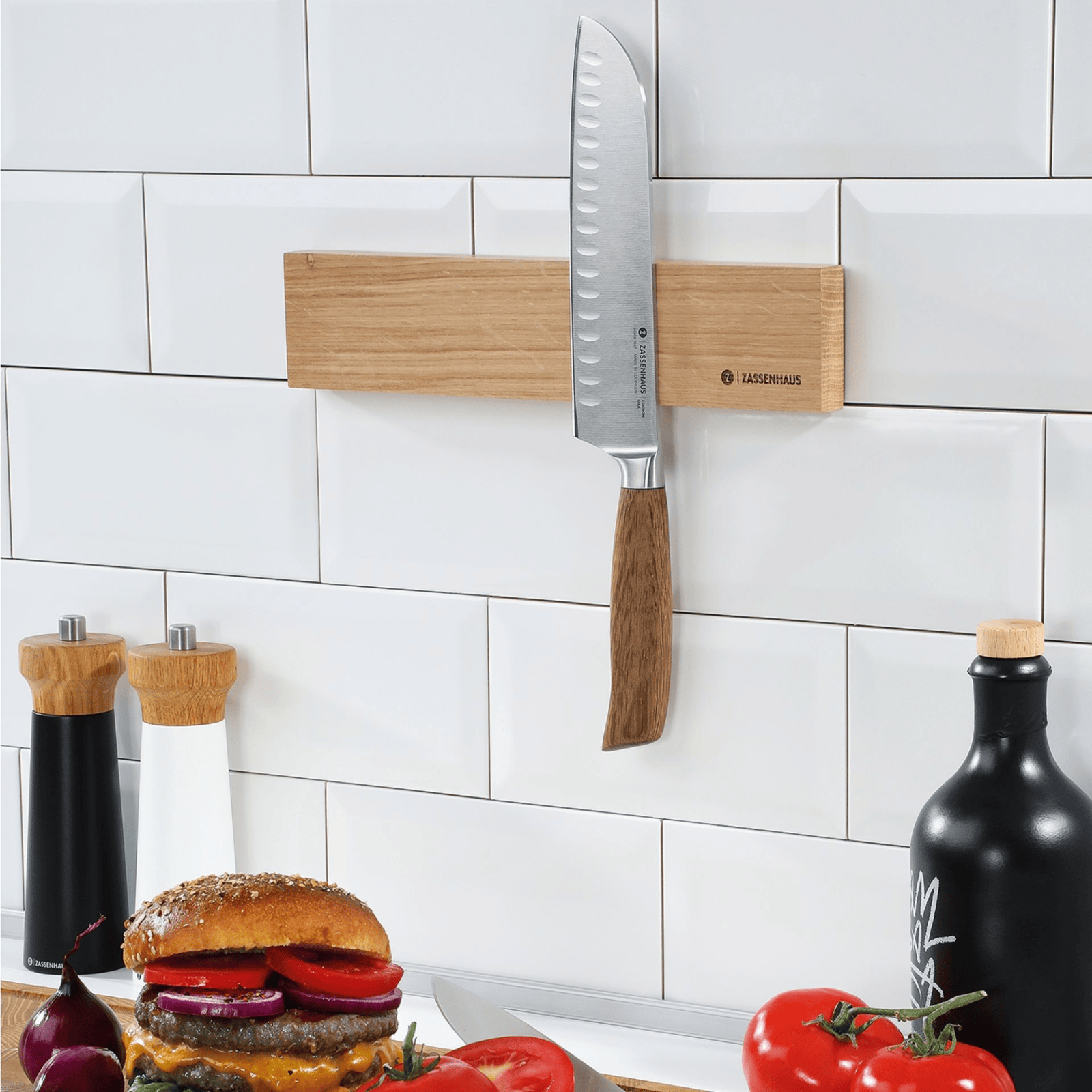 Zassenhaus Magnetic Bar Oak 30cm