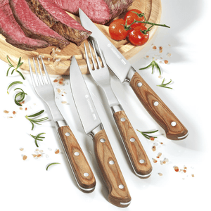 Zassenhaus Steak Knife & Fork Set 4-Piece