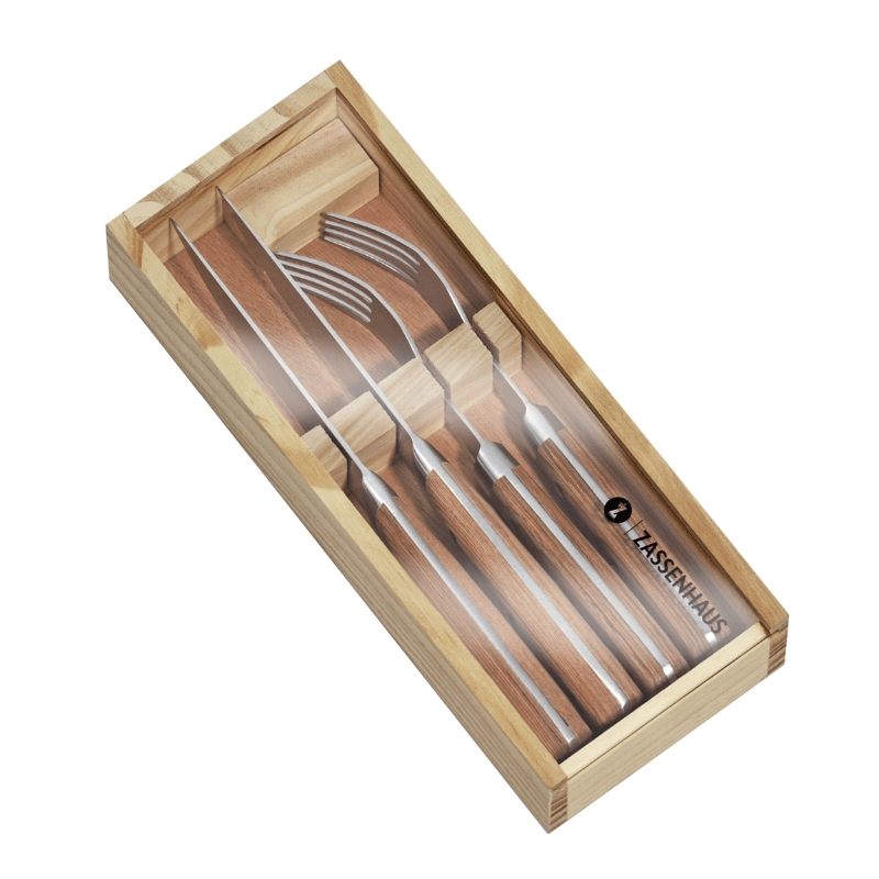 Zassenhaus Steak Knife & Fork Set 4-Piece