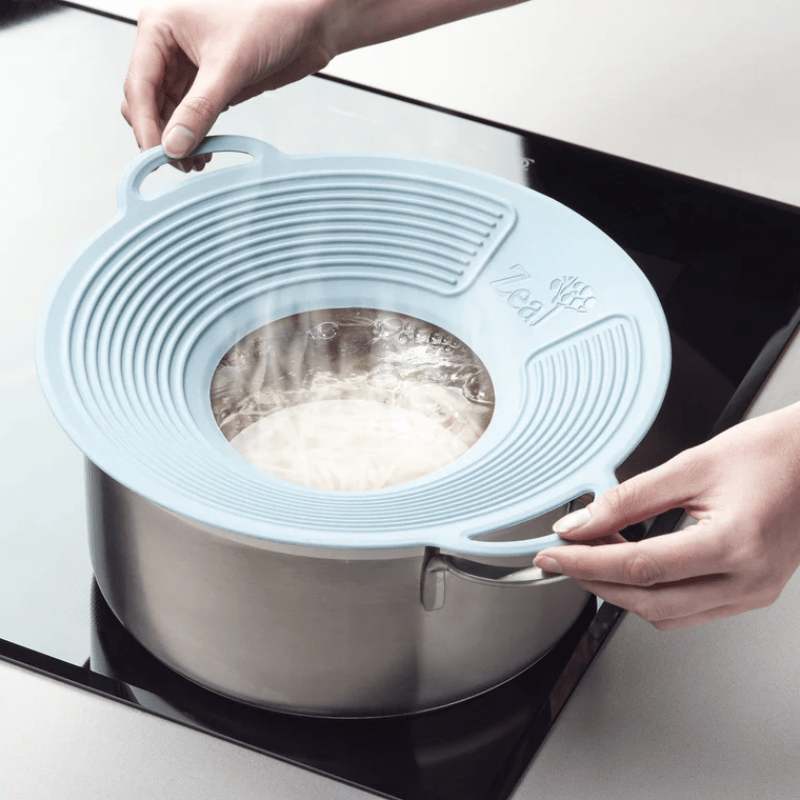 Zeal Silicone Boil Over Lid Neutral The Homestore Auckland