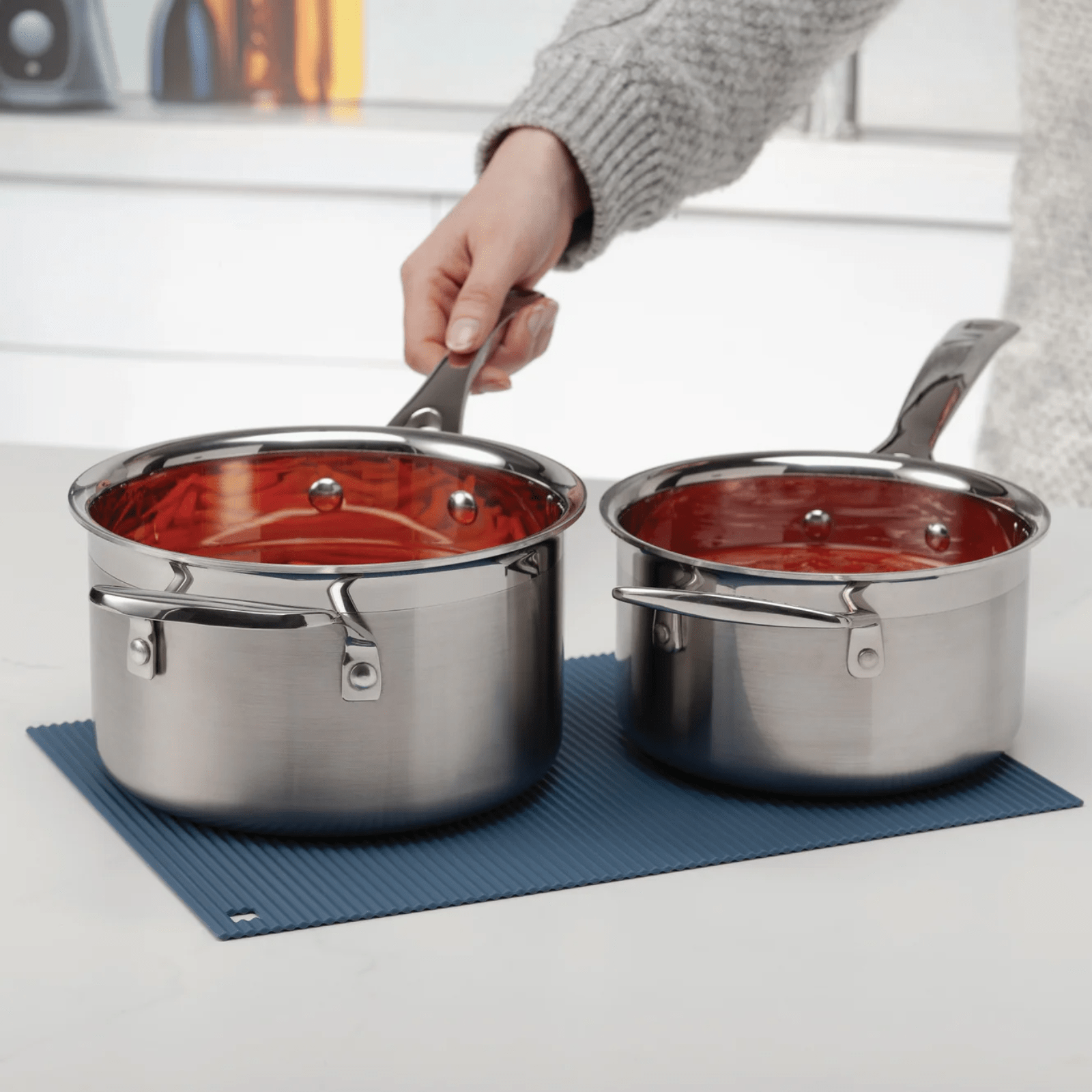 Zeal Silicone Jumbo Heat Resistant Trivet Mat 36cm