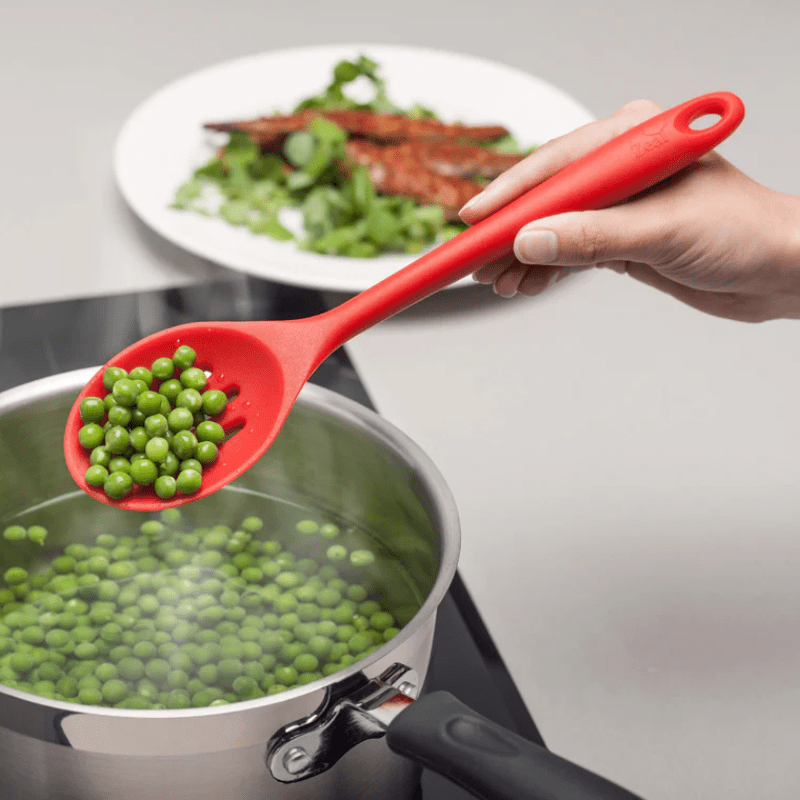 Zeal Silicone Slotted Spoon Bright The Homestore Auckland