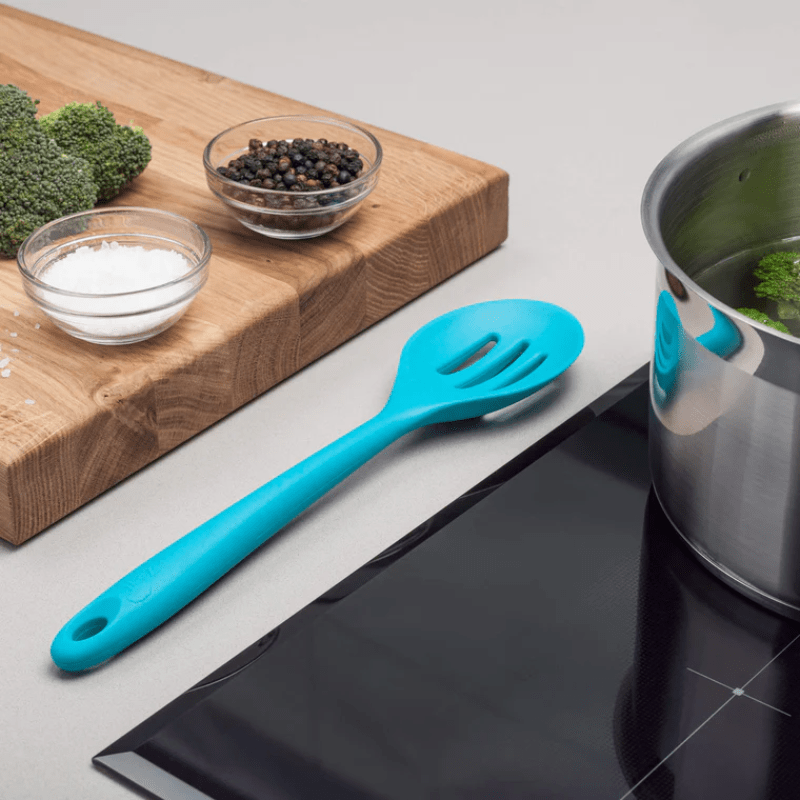 Zeal Silicone Slotted Spoon Bright The Homestore Auckland