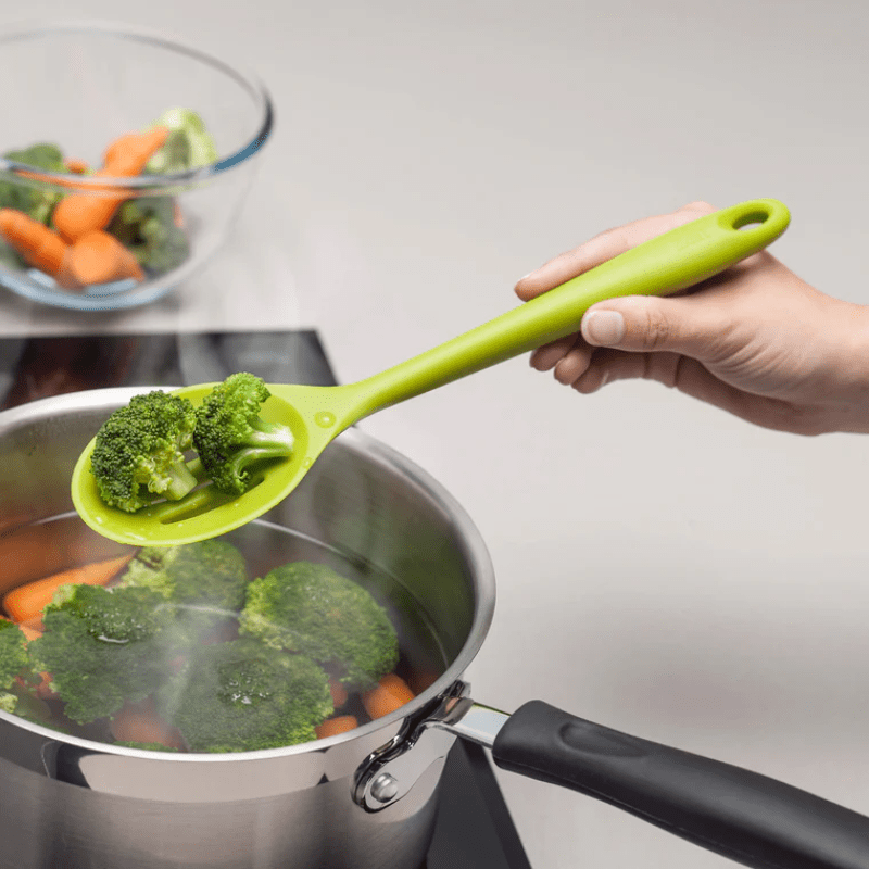 Zeal Silicone Slotted Spoon Bright The Homestore Auckland