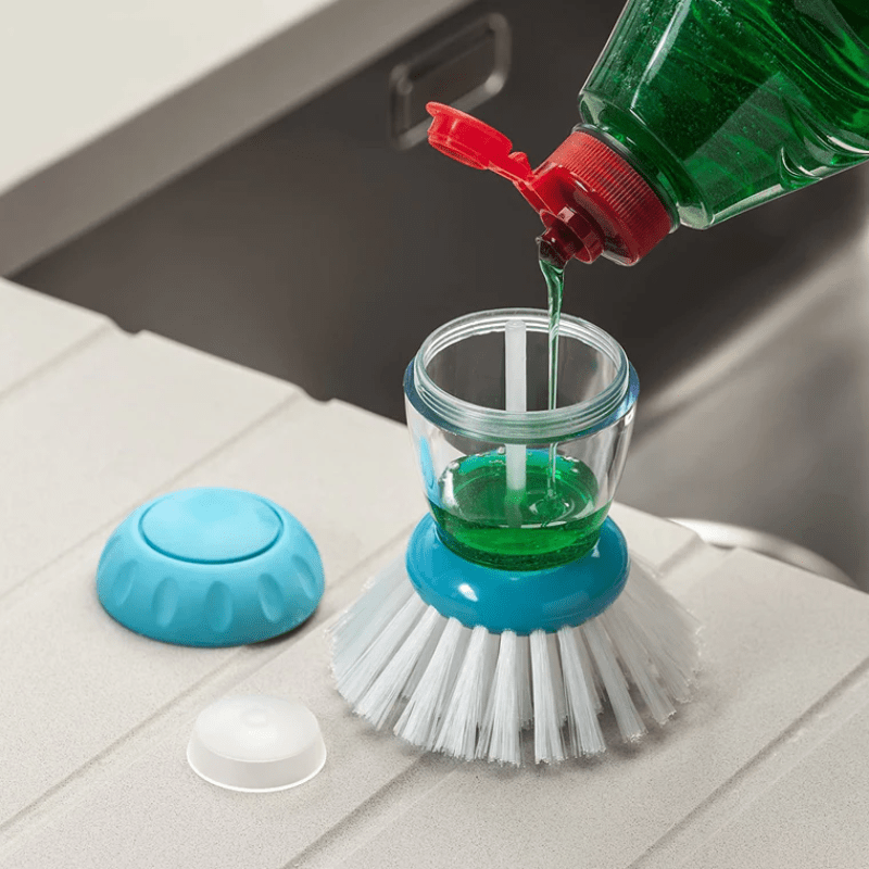 Zeal Squeeze & Scrub Brush