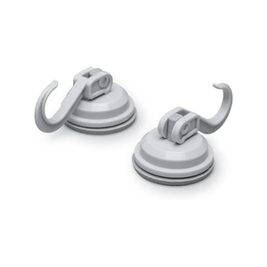 Zeal Suction Base Hooks White