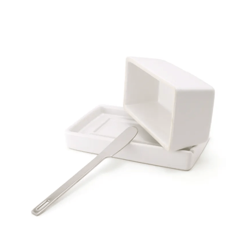 Zero Japan Butter Dish with Stainless Steel Knife The Homestore Auckland