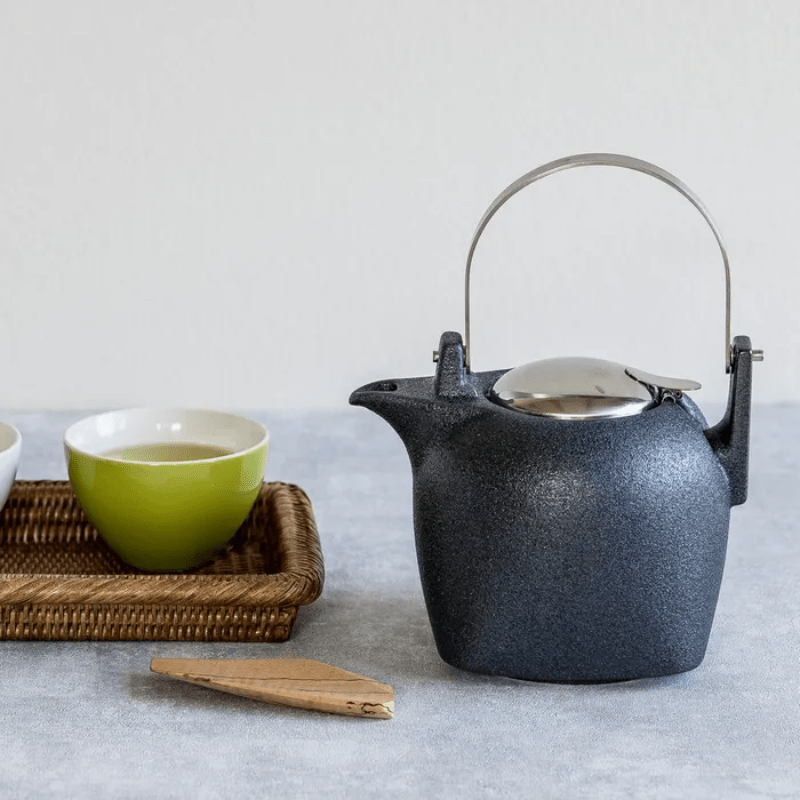 Zero Japan Kyoto Teapot 950ml Crystal Silver The Homestore Auckland
