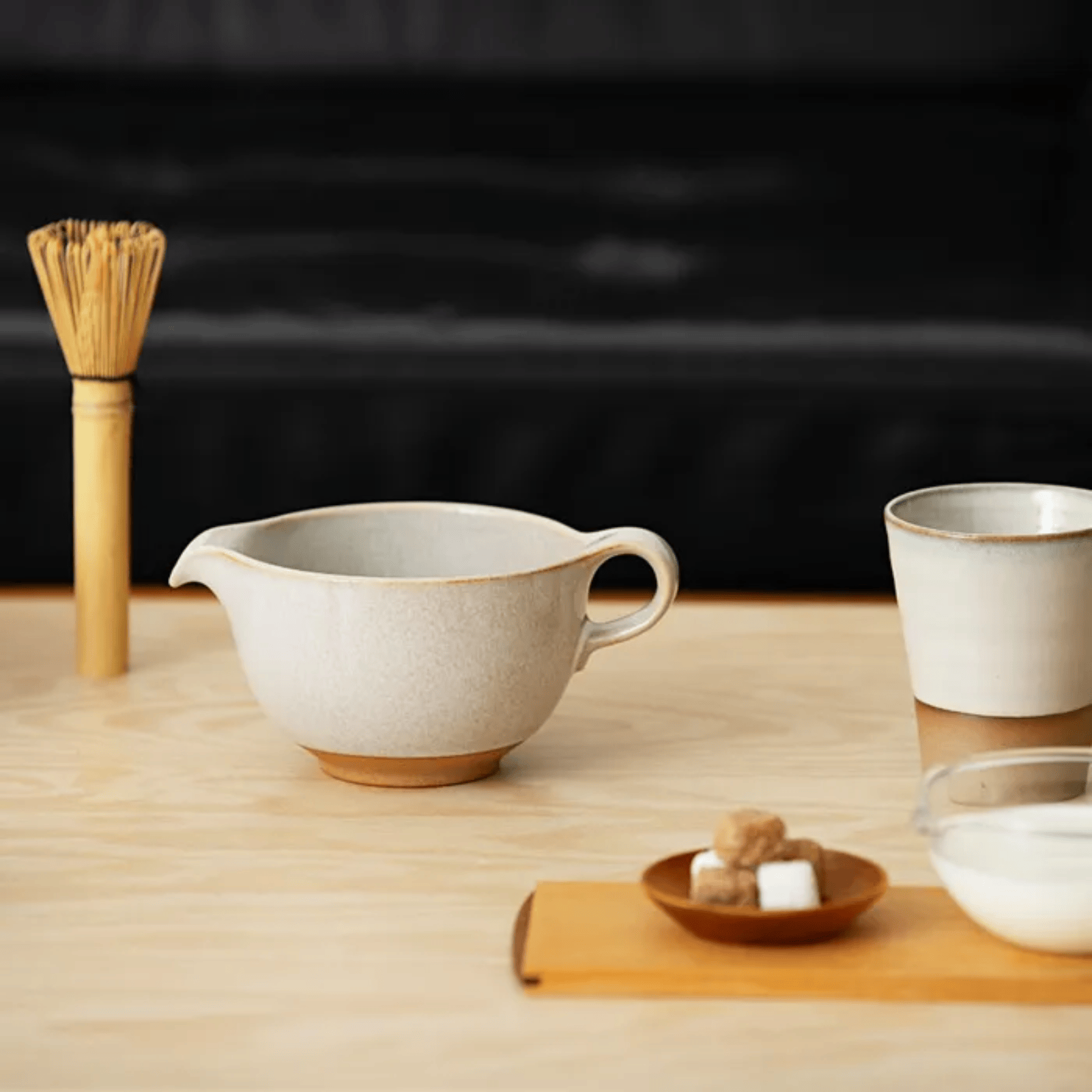 Zero Japan Matcha Server 300ml Natural White