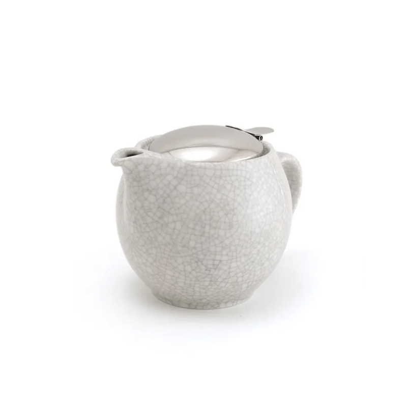 Zero Japan Teapot 450ml Crackle White