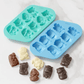 ZOKU Chocolate Cat, Dog & Monster Mold Set of 2