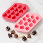 ZOKU Chocolate Heart & Gem Mold Set of 2