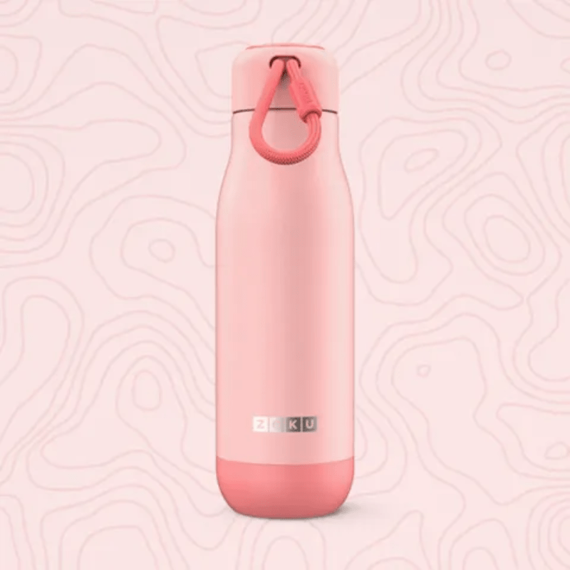 ZOKU Stainless Bottle 500ml Matte Coral