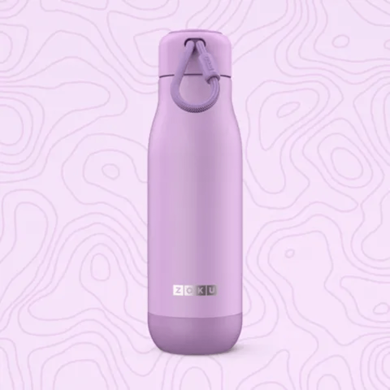 ZOKU Stainless Bottle 500ml Matte Lavender