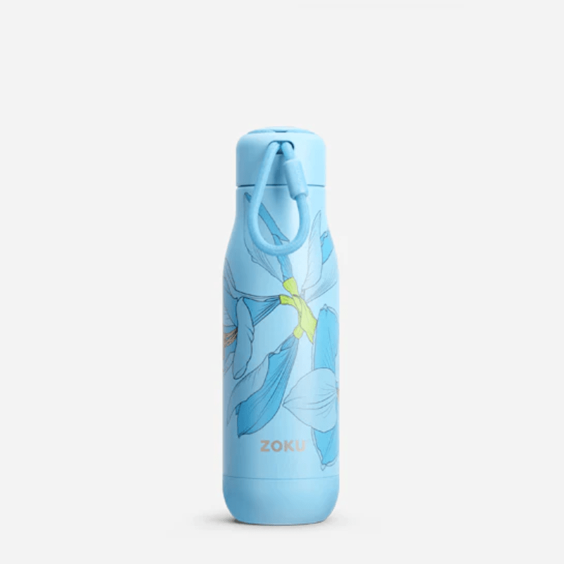 ZOKU Stainless Bottle 500ml Sky Lily Blue