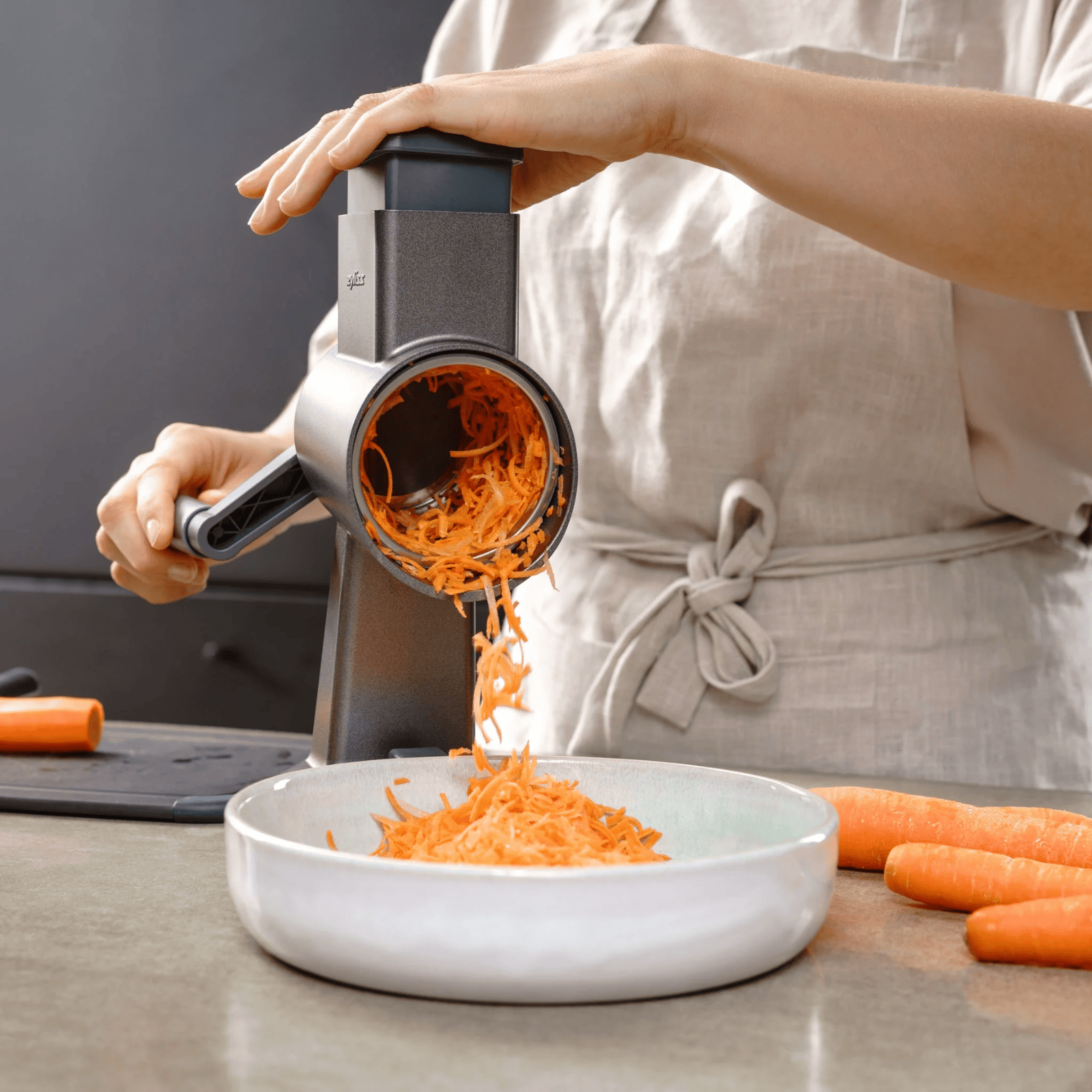 Zyliss Gourmet Drum Grater - Julienne Drum