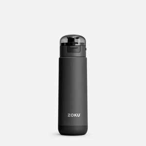 ZOKU Stainless Sports Bottle 500ml Grey