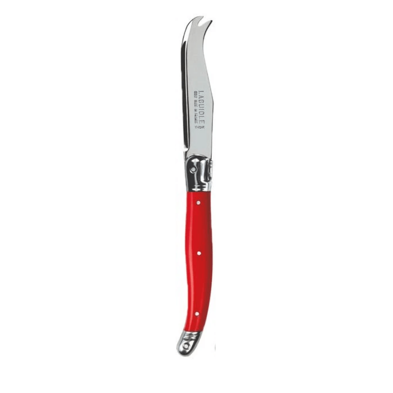 Andre Verdier Laguiole Cheese Knife Small Bright Red