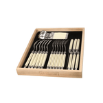 Andre Verdier Laguiole Cutlery Canteen Set 24 Piece Ivory