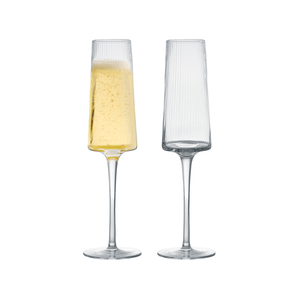 Anton Studio Design Empire Champagne Flutes 250ml Pair of 2