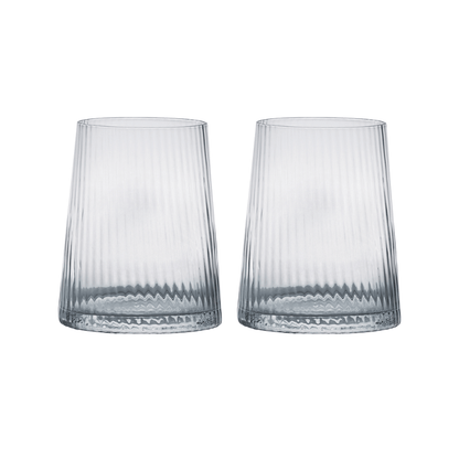 Anton Studio Design Empire Double Old Fashion Tumblers 400ml Pair of 2