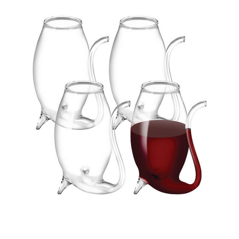 Avanti Glass Port Sippers Set of 4