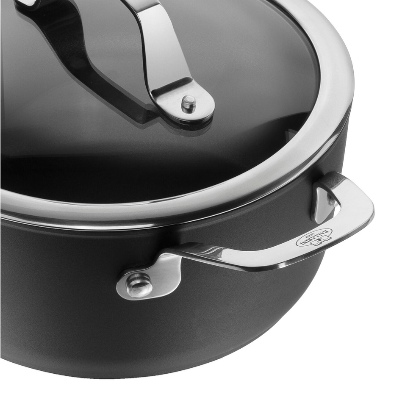 Ballarini Alba Induction Non-Stick Casserole 20cm + Glass Lid