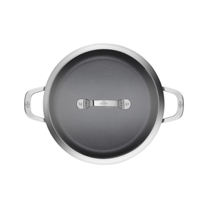 Ballarini Alba Induction Non-Stick Saute Pan 2-Handles 28cm + Glass Lid