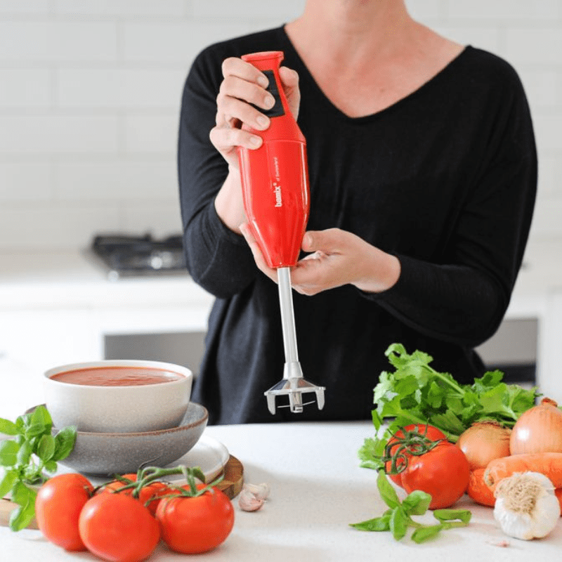 Bamix Classic Immersion Stick Blender 140w Red